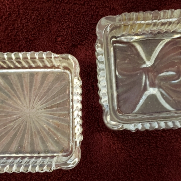 Vintage Lead Crystal Yugoslavia Bow Tie Trinket Box - Picture 9 of 10